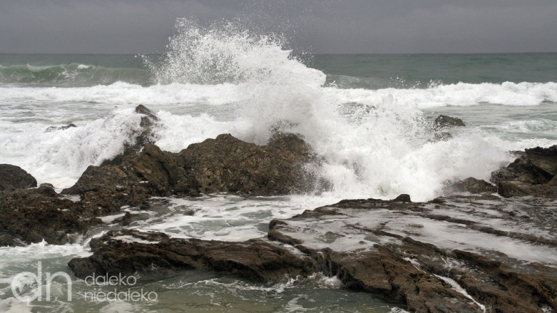 Plaża nieopodal Porto Covo