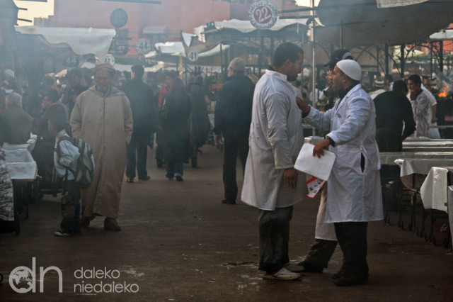 Plac Dżemaa el-Fna w Marrakeszu Plac Dżemaa el-Fna w Marrakeszu