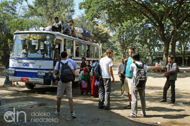 Autobus z Bagan do Kalaw Autobus z Bagan do Kalaw