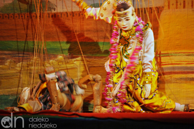 Teatr marionetek w Mandalay Teatr marionetek w Mandalay