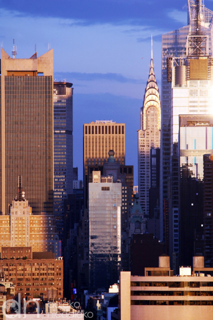 Manhattan o zachodzie słońca Manhattan o zachodzie słońca
