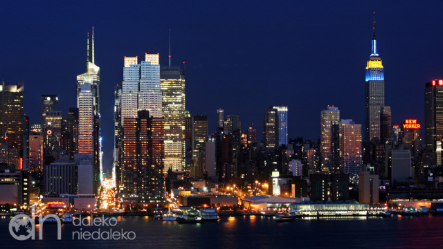 Manhattan po zachodzie słońca Manhattan po zachodzie słońca