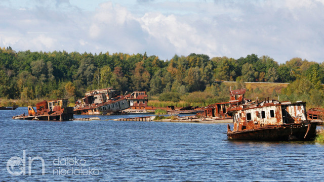 Przystań rzeczna w Czarnobylu Przystań rzeczna w Czarnobylu