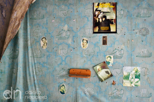 Opuszczony dom w Czarnobylu Opuszczony dom w Czarnobylu