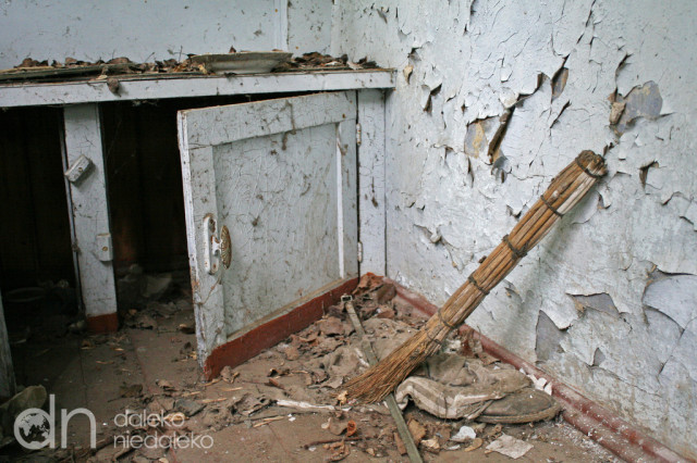 Opuszczony dom w Czarnobylu Opuszczony dom w Czarnobylu