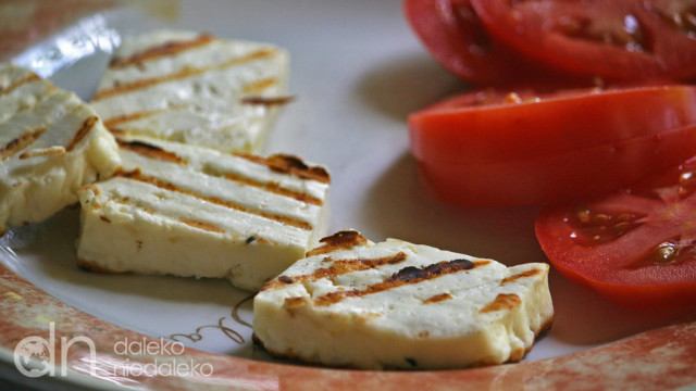 Grillowany ser halloumi Grillowany ser halloumi