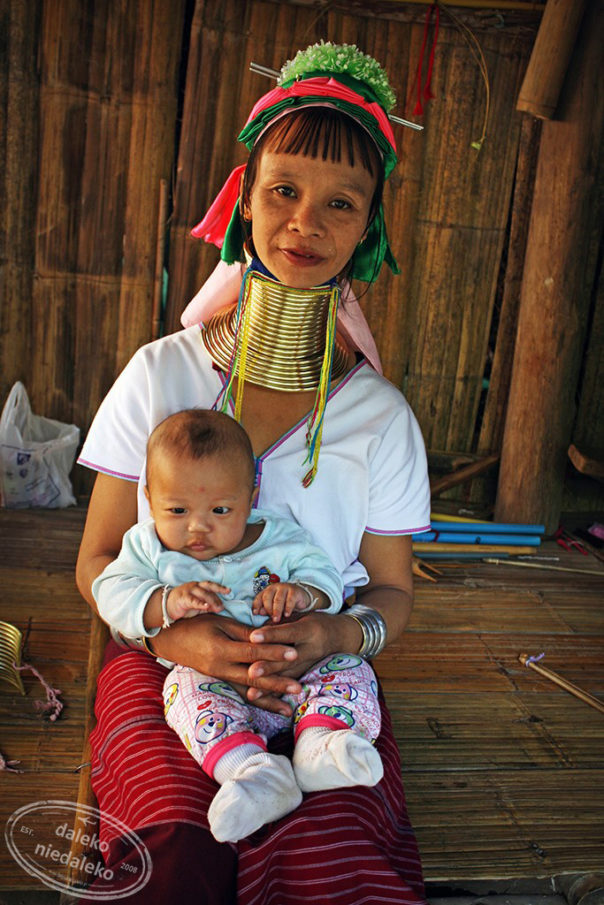 Kobieta z plemienia Padaung