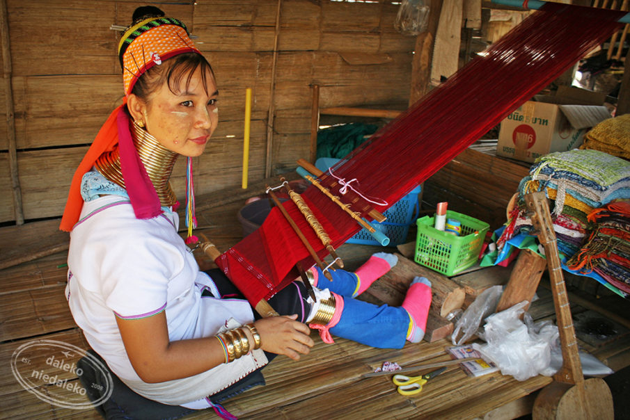 Kobieta z plemienia Padaung