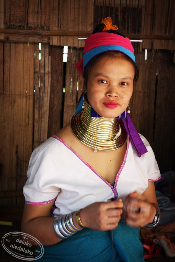 Kobieta z plemienia Padaung
