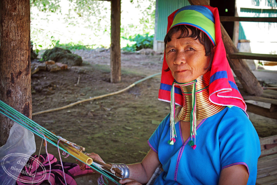 Kobieta z plemienia Padaung