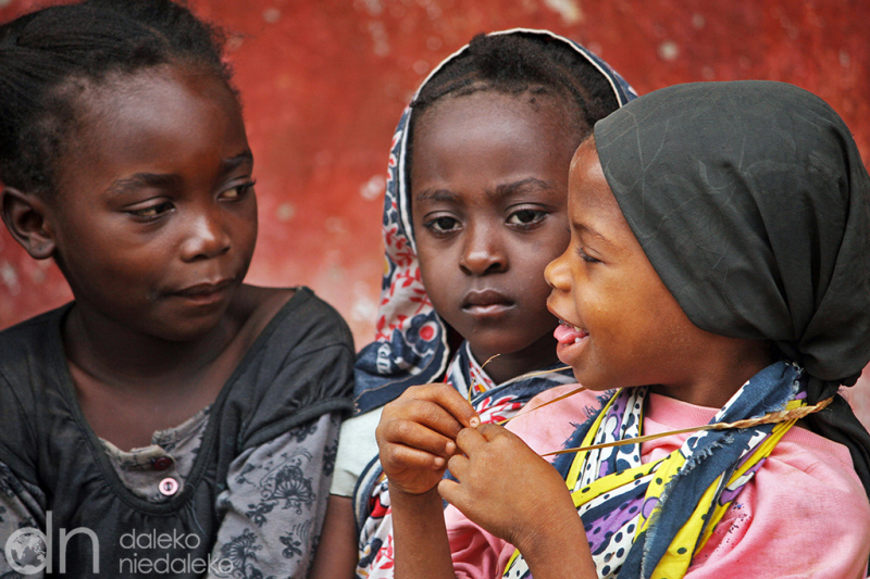 Dzieci w kenijskiej szkole