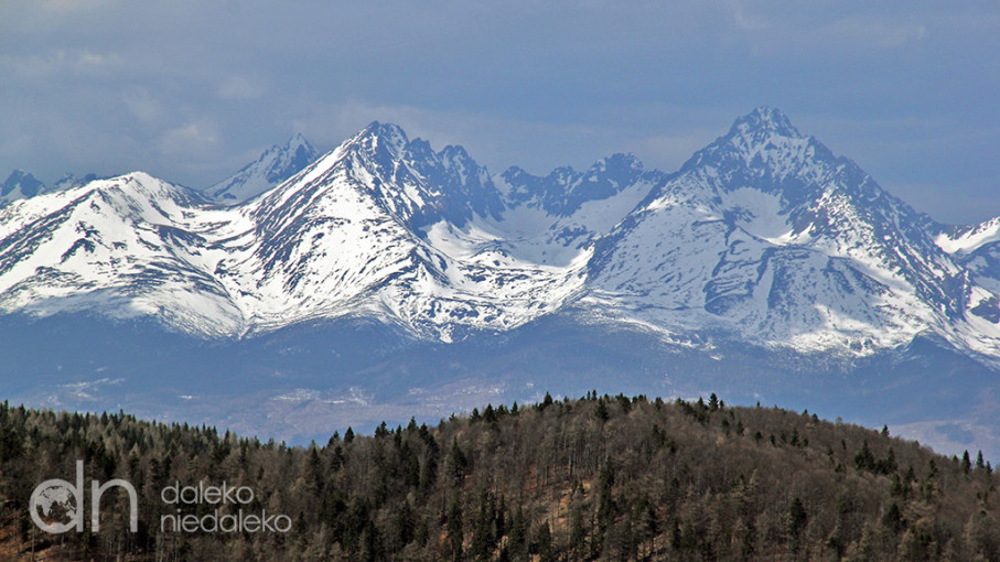 Widok na Tatry Wysokie
