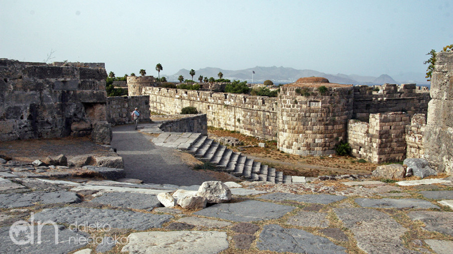 Ruiny zamku w Kos