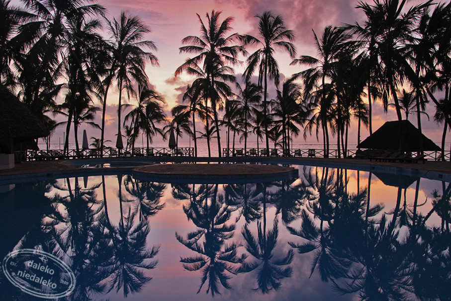 Wschód słońca w Malindi