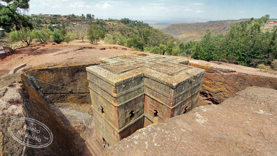 Lalibela - Kościół świętego Jerzego